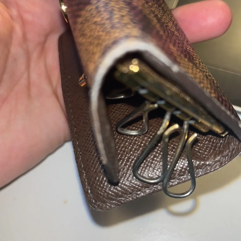 Authentic vintage LV Keychain holder.